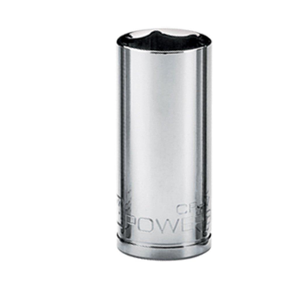 Powerbuilt 3/8in Drive 6 Pt. SAE Deep Socket 3/4in - 641206