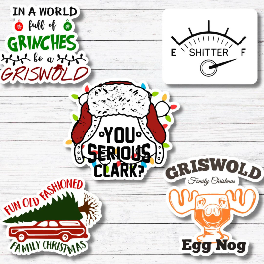 Eggnog-Christmas Vacation Sticker/Magnet